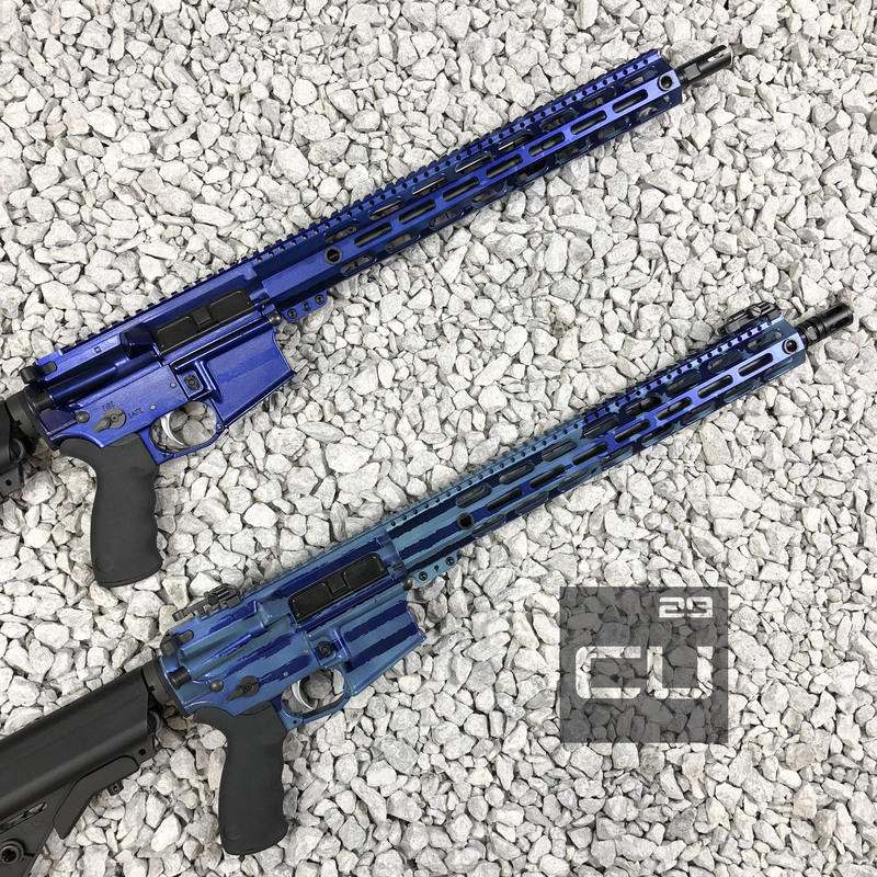 Socom Blue H-175 Robin's Egg Blue and H-245 Socom Blue by GLEN | Cerakote