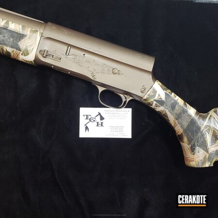 Powder Coating: Midnight Bronze H-294,Browning A5,Browning
