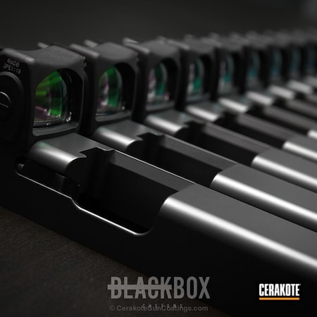 Powder Coating: Glock,Slides,Smoke E-120,Cerakote Elite Series