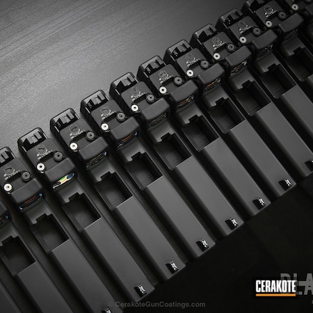 Powder Coating: Glock,Slides,Smoke E-120,Cerakote Elite Series