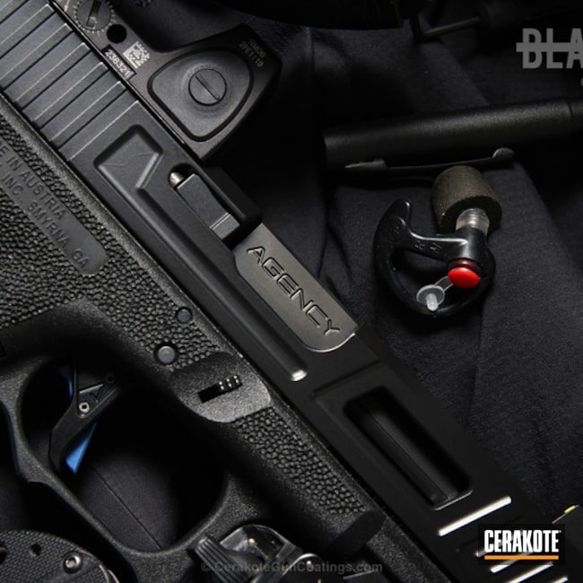 Cerakoted: Graphite Black H-146,Pistol,Glock