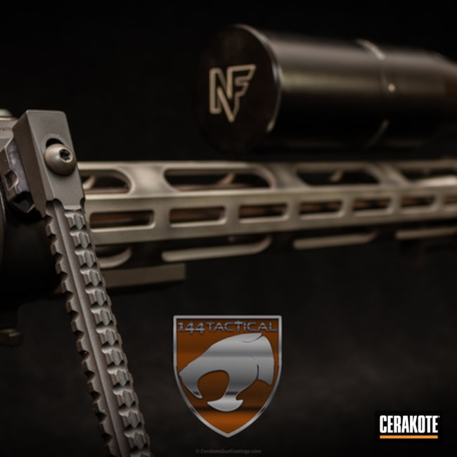 Cerakoted: Battleworn,Custom,Graphite Black H-146,Competitive Shooting,Titanium H-170,Tactical Rifle