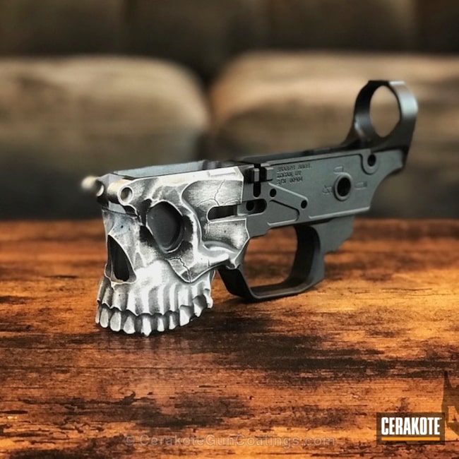 Custom Spike's Tactical The Jack Lower by DAVID | Cerakote