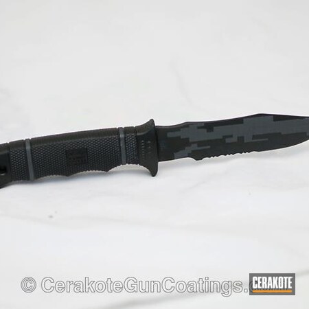 Powder Coating: Graphite Black H-146,Knives,SOG,Handguns,SOCOM BLUE  H-245,Springfield Armory