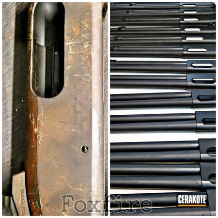 Powder Coating: Graphite Black H-146,Gun Parts