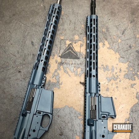 Powder Coating: Blue Titanium H-185,Palmetto State Armory,AR-15,Rifle,Upper / Lower / Handguard