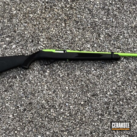 Powder Coating: Bright White H-140,Zombie Green H-168,Ruger,Rifle