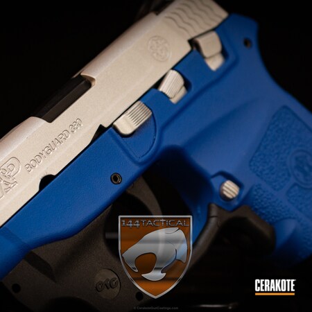 Powder Coating: Satin Aluminum H-151,Smith & Wesson,Two Tone,NRA Blue H-171,Pistol,Jackson,Bodyguard