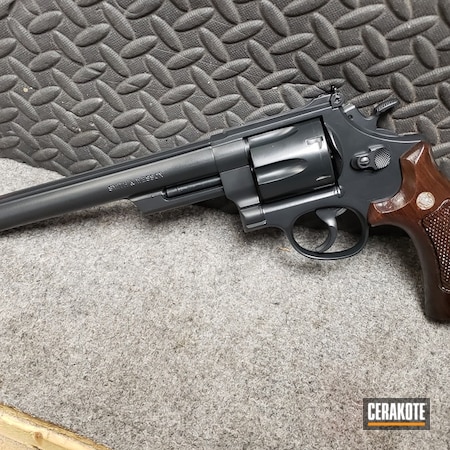 Powder Coating: Smith & Wesson,Midnight E-110,Revolver,Model 29,Restoration
