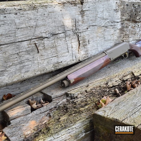 Powder Coating: Shotgun,Burnt Bronze H-148,Browning Gold Hunter,Browning