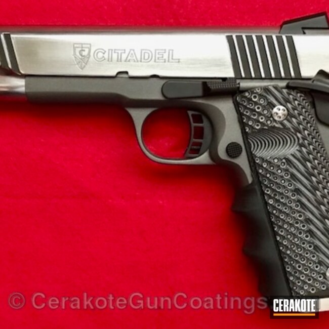 Cerakoted: Tungsten H-237,Pistol,1911,Citadel,Polished
