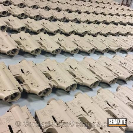 Powder Coating: Spikes,Robotic Production,Solid Tone,Upper / Lower,MAGPUL® FLAT DARK EARTH H-267