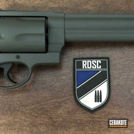 Powder Coating: Graphite Black H-146,Hand Cannon,Revolver,Smith & Wesson 500,SIG™ DARK GREY H-210