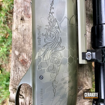 Cerakoted Remington Model 1100 In A Cerakote Kryptek Finish