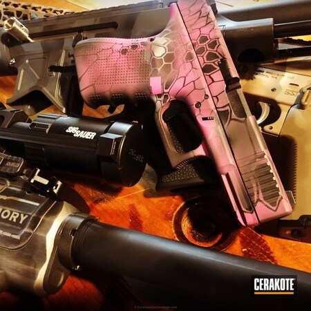 Powder Coating: Graphite Black H-146,Glock,Pink Kryptek,SIG™ PINK H-224,Pistol,Prison Pink H-141,Kryptek