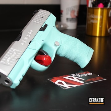 Cerakoted Two Toned Walther Creed Handgun