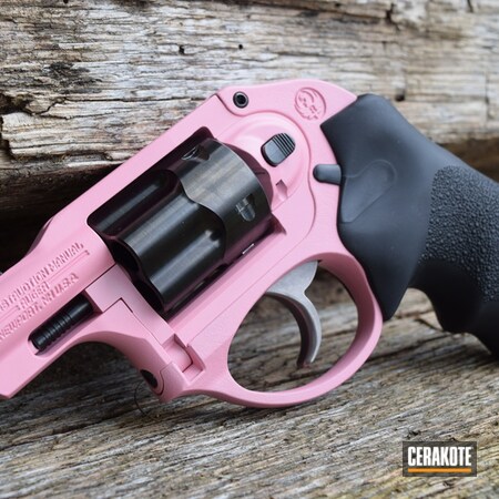 Powder Coating: Bazooka Pink H-244,Two Tone,Ruger LCR,Revolver,Ruger