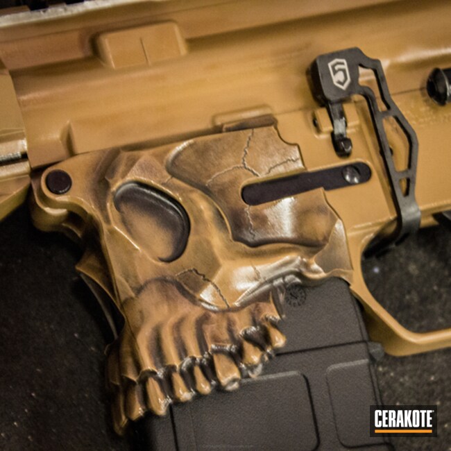H-268 Troy Coyote Tan by Cerakote Firearm Coatings