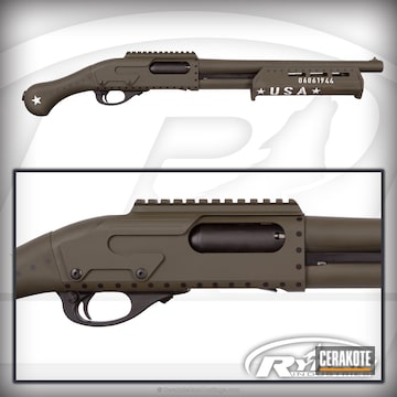 Cerakoted Custom Remington Tac-14 Shotgun