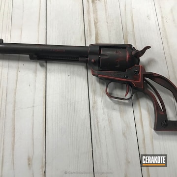 Cerakoted Distressed Heritage Mfg Revolver