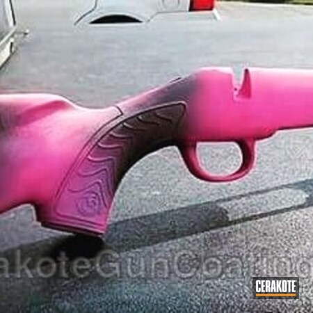 Powder Coating: Rifle Stock,Prison Pink H-141,Kryptek