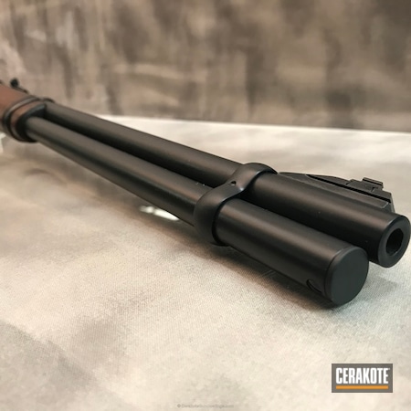 Powder Coating: Cerakote Elite Series,Midnight E-110,Winchester Model 94,Lever Action,Rifle