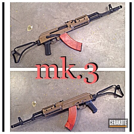 Powder Coating: Graphite Black H-146,AK-47