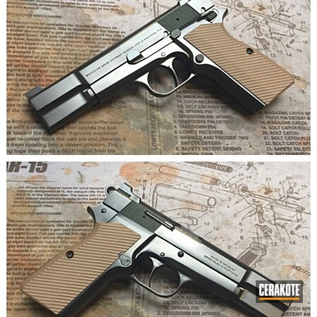Powder Coating: Graphite Black H-146,1911,Pistol