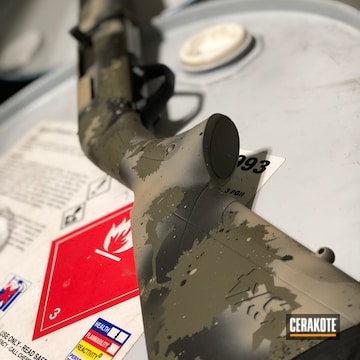 Cerakoted Winchester Super X Shotgun With A Custom Cerakote Camo Finish