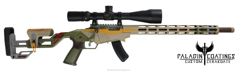 Star Wars Themed Ruger RPR Bolt Action Rifle by WEB USER | Cerakote