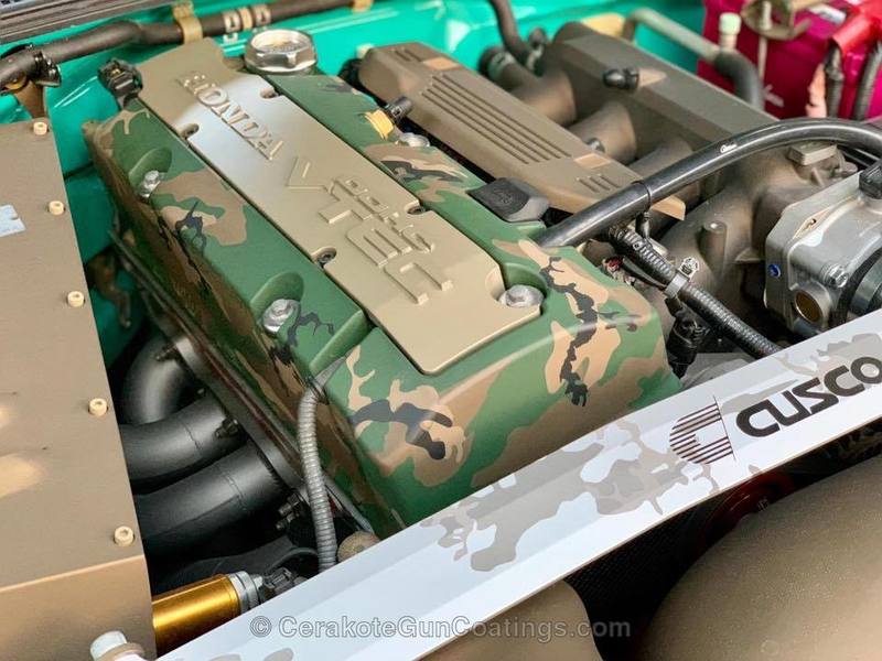 Custom Finished Engine Parts by WEB USER | Cerakote