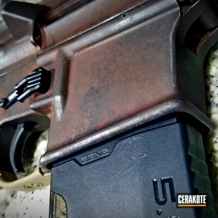 Powder Coating: Chocolate Brown H-258,Armor Black H-190,AR Pistol,Tactical Rifle