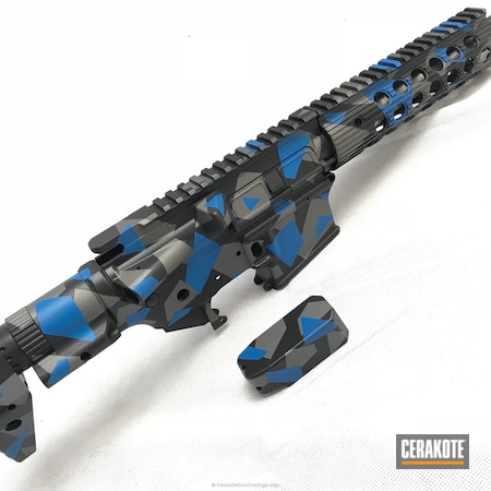 Powder Coating: Graphite Black H-146,Tactical Rifle,Tungsten H-237,Urban Splinter Camo,Sky Blue H-169