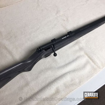 Cerakoted Refinished Savage Arms 93r17 Rifle