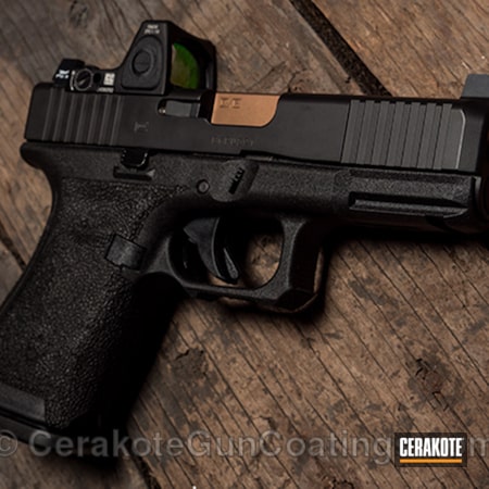 Powder Coating: Glock,Pistol,Armor Black H-190,Stippled