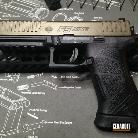 Powder Coating: Pistol,FS9,Burnt Bronze H-148,Diamondback Firearms