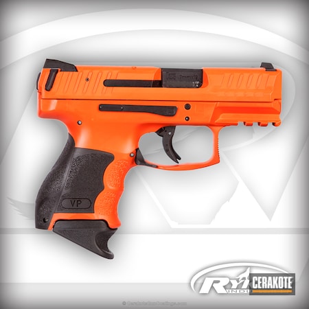 Powder Coating: Hunter Orange H-128,9mm,Heckler & Koch,Pistol,Vp9sk,H&K