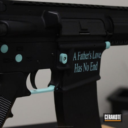 Powder Coating: Graphite Black H-146,Two Tone,Tactical Rifle,Robin's Egg Blue H-175,Accent Color