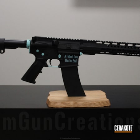 Powder Coating: Graphite Black H-146,Two Tone,Tactical Rifle,Robin's Egg Blue H-175,Accent Color