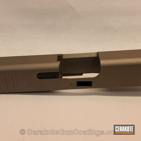 Powder Coating: Glock 43,Slide,Glock,Gun Metal Grey H-219