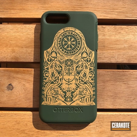 Powder Coating: Phone Case,Gold H-122,JESSE JAMES EASTERN FRONT GREEN  H-400,More Than Guns,OtterBox