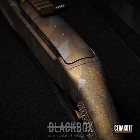 Powder Coating: Midnight Bronze H-294,Tungsten H-237,Burnt Bronze H-148,Rifle,Splinter Camo