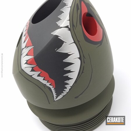Powder Coating: Bright White H-140,Graphite Black H-146,USMC Red H-167,Shark Mouth,O.D. Green H-236,Miscellaneous