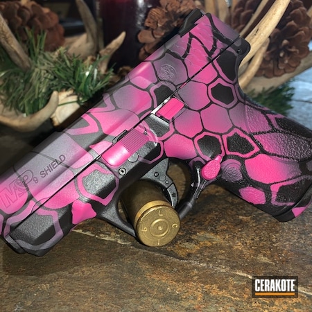 Powder Coating: Graphite Black H-146,Smith & Wesson,M&P Shield,Girls Gun,SIG™ PINK H-224,Sniper Grey H-234,Pink Camo,Kryptek
