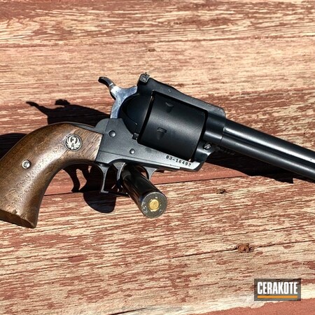 Powder Coating: Cerakote Elite Series,Ruger Blackhawk,Midnight E-110,Revolver,44 Magnum