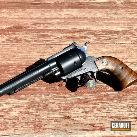 Powder Coating: Cerakote Elite Series,Ruger Blackhawk,Midnight E-110,Revolver,44 Magnum