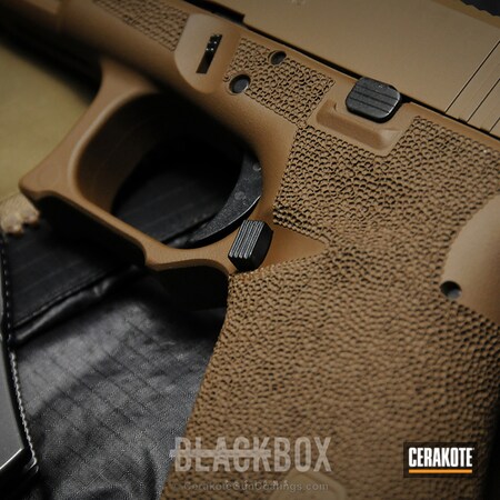 Powder Coating: Glock,Pistol,GLOCK® FDE H-261,Stippled