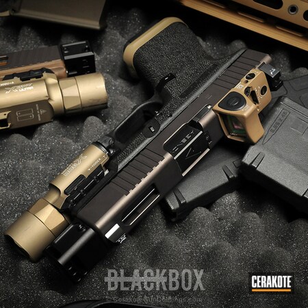 Powder Coating: Matching Set,VORTEX® BRONZE C-293,Glock,VORTEX® BRONZE H-293,Pistol,Tactical Rifle,MAGPUL® FLAT DARK EARTH H-267