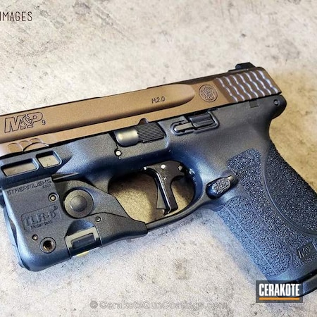 Powder Coating: Smith & Wesson M&P,Midnight Bronze H-294,Smith & Wesson,Pistol