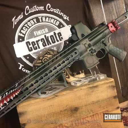 Powder Coating: Laser Engrave,Graphite Black H-146,Sig Sauer,Flying Tiger,Forest Green H-248,Stormtrooper White H-297,Shark Mouth,Tactical Rifle,Sig MPX,TROY® COYOTE TAN H-268